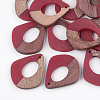 Resin & Wood Pendants X-RESI-S358-06D-1