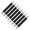 8Pcs Polyester & Iron Bed Sheet Grippers KY-FH0001-49-1