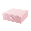 Velvet & Wood Jewelry Boxes VBOX-I001-03B-2