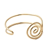 304 Stainless Steel Cuff Bangles for Women BJEW-Z150-02G-02-4