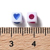 Opaque Acrylic Beads OACR-D301-06-3
