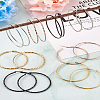 Titanium Steel Hoop Earrings STAS-TA0001-17-19