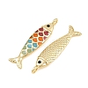 Brass Enamel Pendants KK-CBA3297-05C-G05-2