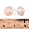 Baking Paint Transparent Glass Beads X1-GLAA-N011-10mm-09-3