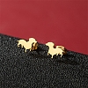 Stainless Steel Stud Earrings PW-WG88127-21-1