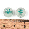 Luminous Frosted Acrylic Beads FACR-T008-02V-4