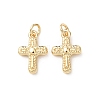 Brass Pendants KK-D019-02C-G-1