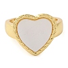 Shell Finger Ring for Women RJEW-Z060-01G-01-2