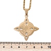 201 Stainless Steel Trinity Knot Pendant Necklaces for Men Women LS-NJEW-K283-36G-3