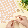 5 Sheets PVC Self-Adhesive Stickers DIY-SP0006-19A-4