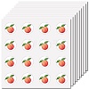 8Pcs Plastic Waterproof Self-Adhesive Picture Stickers DIY-WH0428-122-1