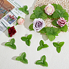 Cloth Artificial Rose Leaf AJEW-WH0270-951B-4