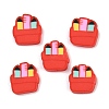 Back to School Handmade Polymer Clay Cabochons CLAY-A007-16A-1