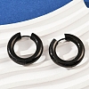 202 Stainless Steel Polishing Hoop Earrings EJEW-M106-02EB-05-3