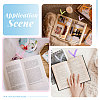12Pcs Polyester Ribbon Bookmarks AJEW-CA00022-7