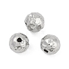 Anti-Tarnish Textured 316 Surgical Stainless Steel Beads STAS-M106-01E-P-1