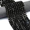 Natural Banded Agate Beads Strands G-P573-A15-01-1