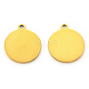 PVD Vacuum Plating 304 Stainless Steel Pendants STAS-N092-23B-G-2