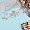 1Pc Cloth Embroidery Cloth Iron On/Sew On Patches DIY-FH0009-67B-4