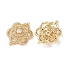 Brass Micro Pave Clear Cubic Zirconia Connector Charms CU-CBA4579-05G-E-3