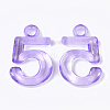 Transparent Acrylic Pendants TACR-S133-088-2