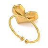 304 Stainless Steel Open Cuff Rings for Women RJEW-L125-05G-01-3