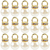 200Pcs ABS Imitation Pearl Pendants FIND-SC0019-99-1