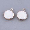 Freshwater Shell Pendants SHEL-T012-56-2