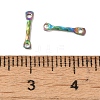 Ion Plating(IP) 304 Stainless Steel Connector Charms STAS-Q323-02A-MC-3
