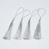 Nylon Tassel Big Pendant Decorations X-OCOR-T007-02-1