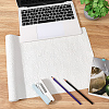 1 Sheet Embossed Flower Pattern Imitation Leather Fabric DIY-CL0002-19E-3