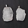 Natural Quartz Crystal Pendants G-G884-A02-1