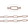 Ion Plating(IP) 304 Stainless Steel Paperclip Chains CHS-F010-01B-RG-01-1