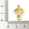 Brass Micro Pave Cubic Zirconia Enamel Pendants KK-G517-03G-03-3