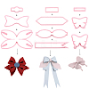 3 Sets 3 Styles PP Plastic Cookie Baking Molds DIY-SC0031-04A-6