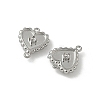 304 Stainless Steel Connector Cabochon Settings STAS-Z144-07P-2