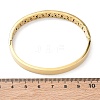 304 Stainless Steel & Rhinestone Hinged Bangles for Women BJEW-Z178-03G-5