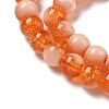 Crackle Glass Beads X1-GLAA-U001-6mm-10-2