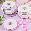 10 Yards Flat Polycotton(Polyester Cotton) Ribbon OCOR-TAC0030-01F-14