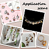 46Pcs Zinc Alloy Pendants ENAM-BM0001-40-6