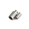304 Stainless Steel Magnetic Clasps STAS-C127-18A-P-2