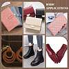 PVC Imitation Leather Fabric AJEW-WH20006-451A-5