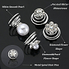 Spiral Hair Pin Coil Iron Hair Accessories OHAR-SP0001-12A-5