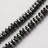 Non-magnetic Synthetic Hematite Beads Strands G-Q906-5mm-2