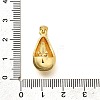 Rack Plating Brass Micro Pave Cubic Zirconia Pendants KK-L226-102G-X-3