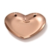 Heart 430 Stainless Steel Jewelry Display Plate STAS-P289-02RG-1