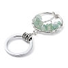 Natural Green Aventurine Keychain KEYC-E023-03D-5