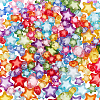 250Pcs 2 Styles Transparent Acrylic Beads TACR-SP0001-37-1