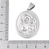 304 Stainless Steel Pendants STAS-M103-01AS-02-3