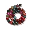 Natural Agate Beads Strands G-G703-10mm-M-4